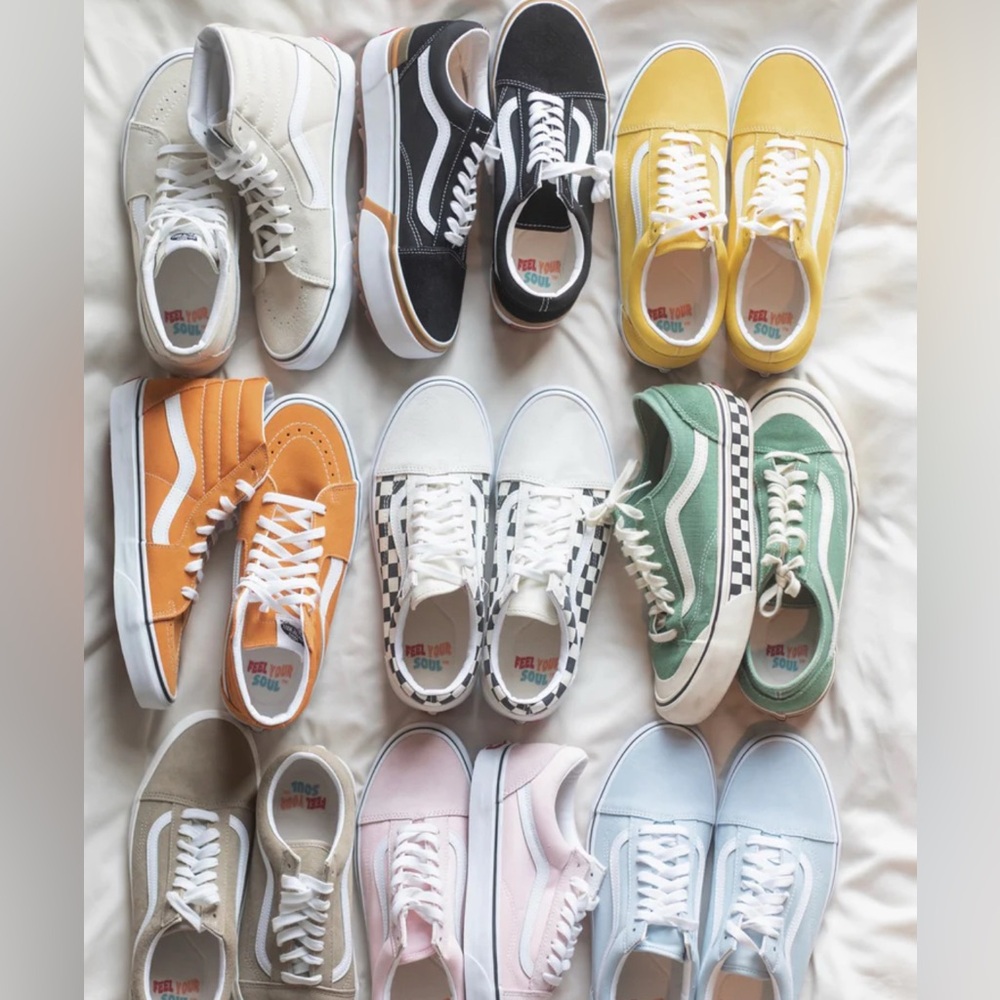 Vans converse Nike Reebok sport shoes